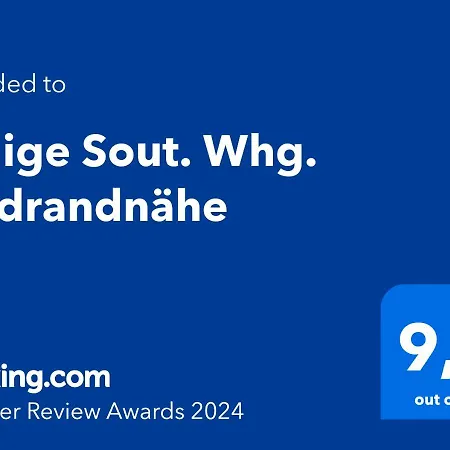 Ruhige Sout. Whg. Feldrandnaehe Apartment *